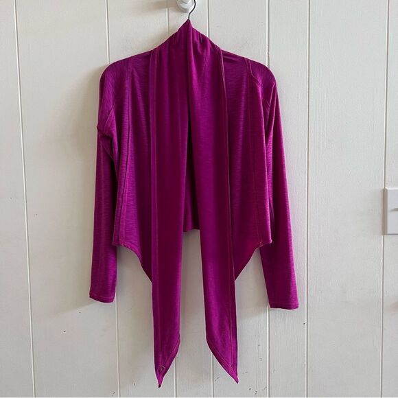 Title Nine Open Front Waist Tie Cardigan - Picture 1 of 9